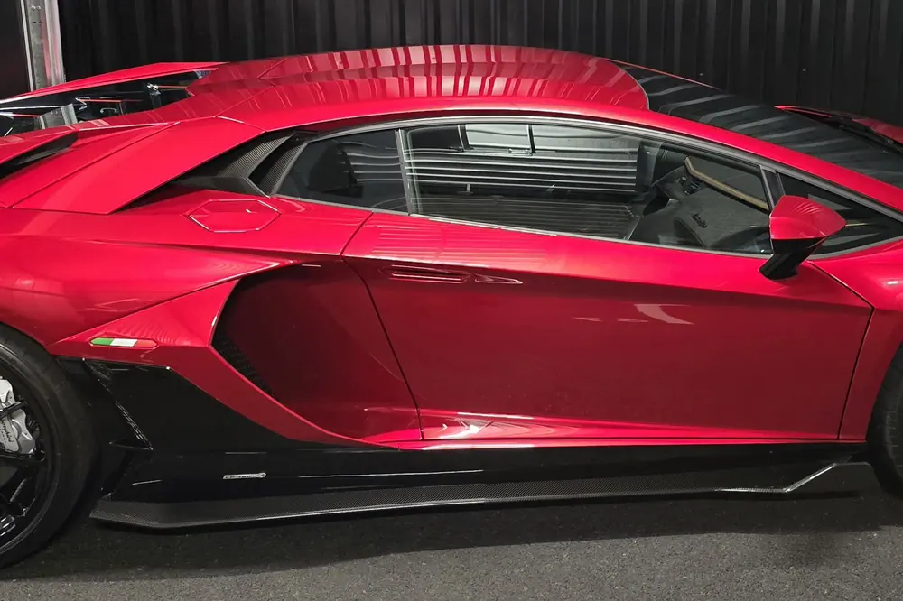 Carrosserie préparée avant traitement céramique