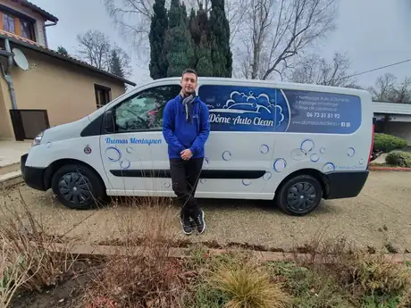 Thomas Montagnon en intervention pour Dôme Auto Clean
