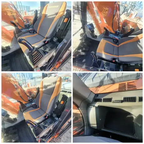 Engin de chantier nettoyé sur place par Dôme Auto Clean